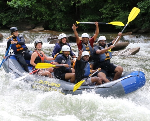 whitewater rafting