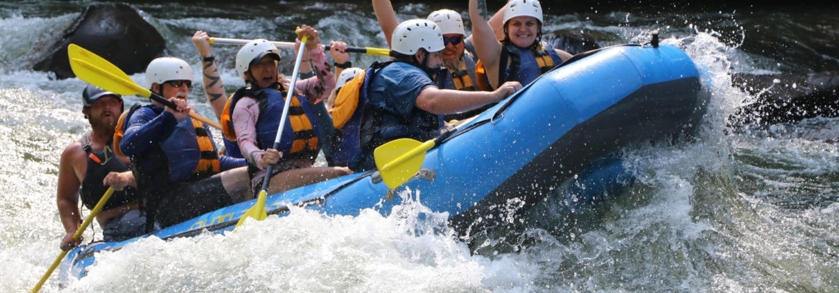 whitewater rafting