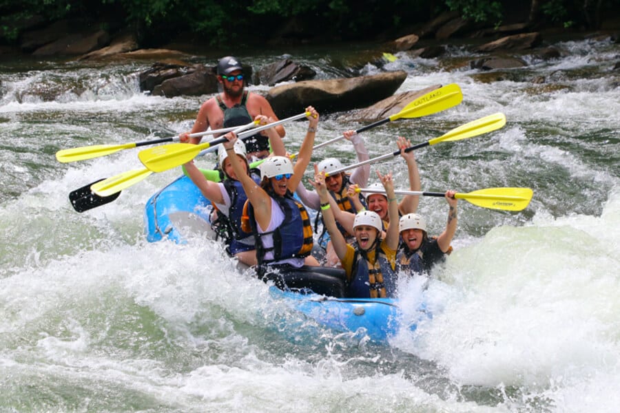 Upper Ocoee River | Whitewater Raft Olympic Section