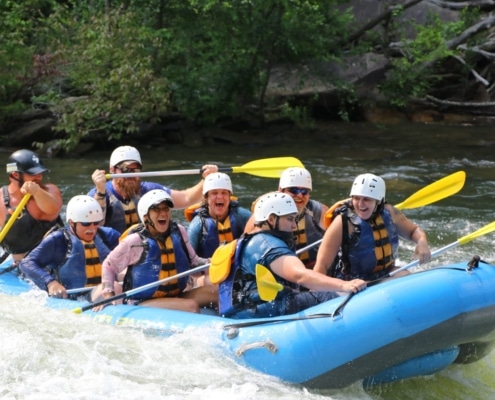 whitewater rafting