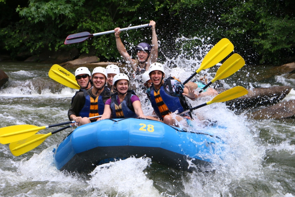 Ocoee River rafting Tennessee