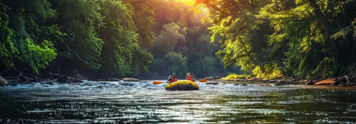 beginner friendly ocoee river rafting routes