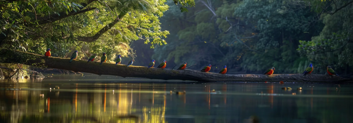 bird watching on the ocoee river