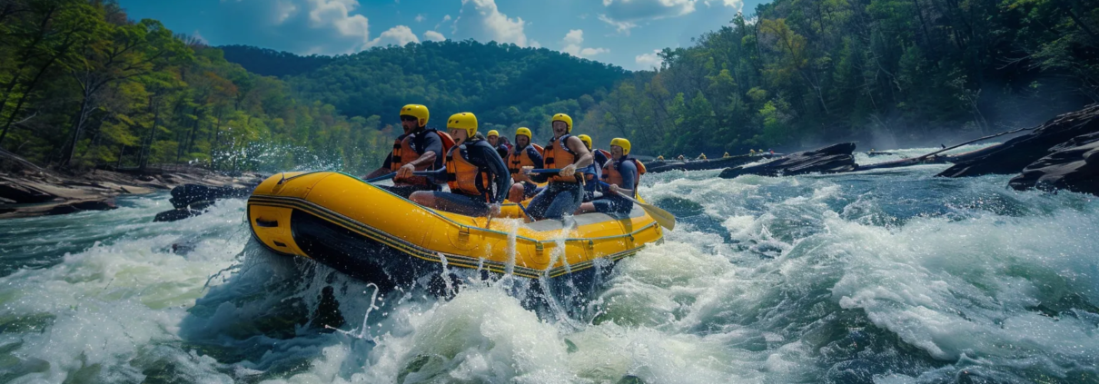 navigating class iv rapids ocoee