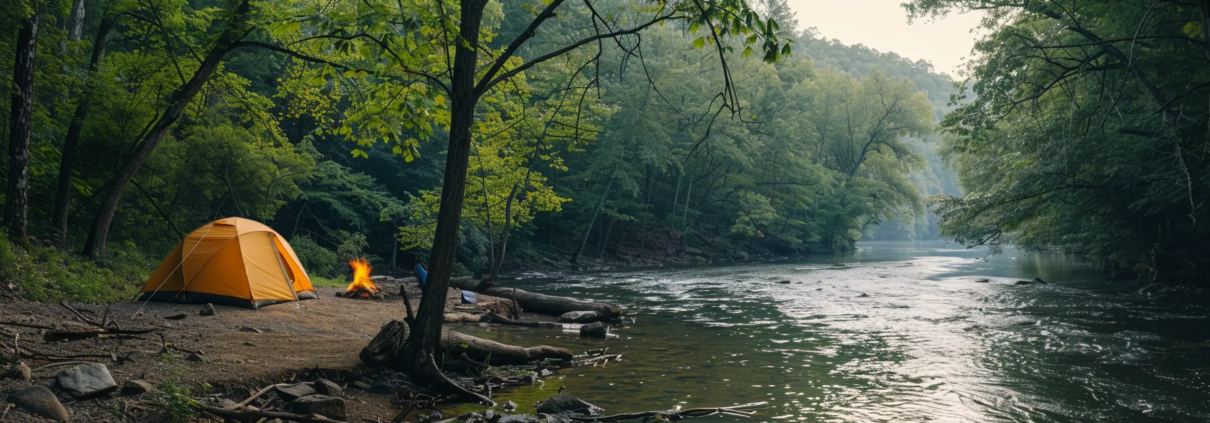 camping sites close to ocoee rafting points