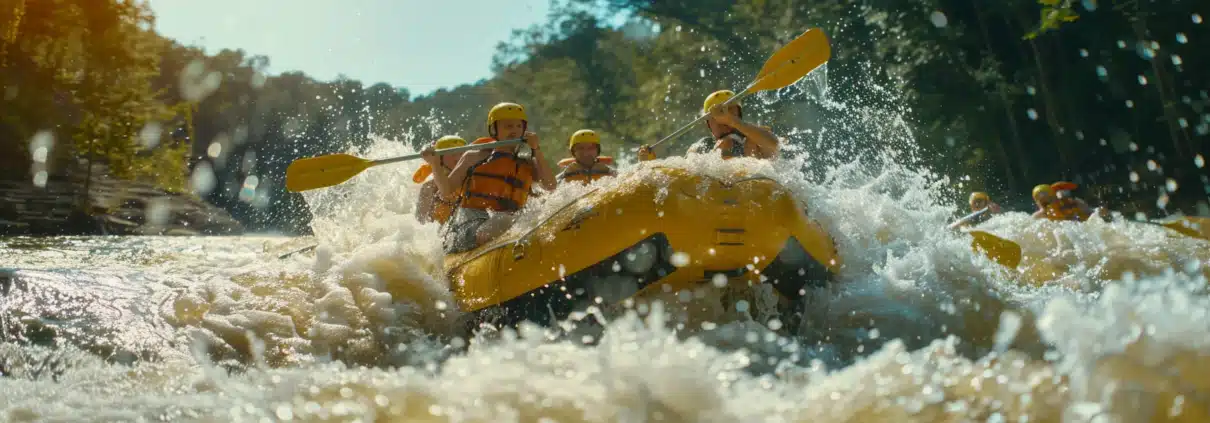 peak rafting season ocoee river