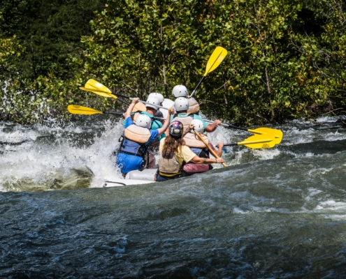 whitewater rafting