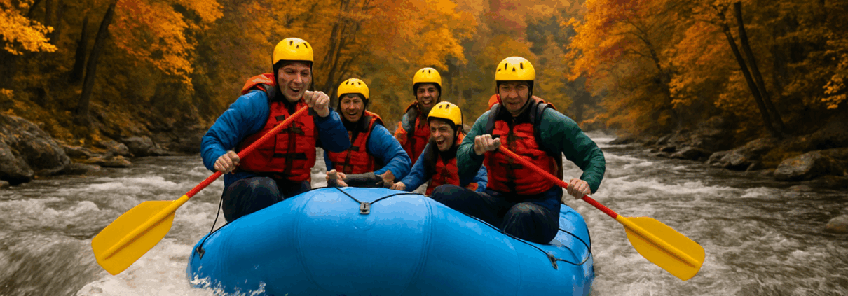 Fall Whitewater Rafting Trip