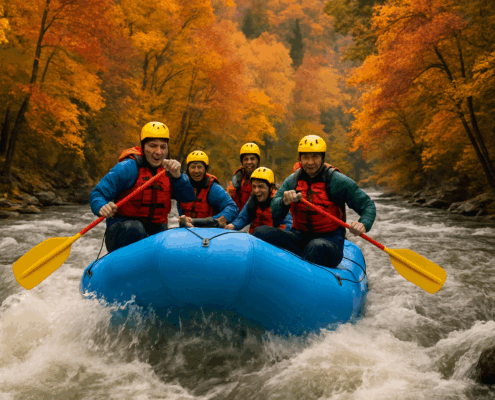 Fall Whitewater Rafting Trip