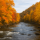 Ocoee River during the fall