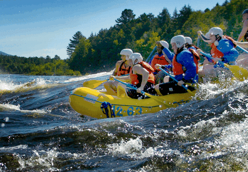 White water rafting