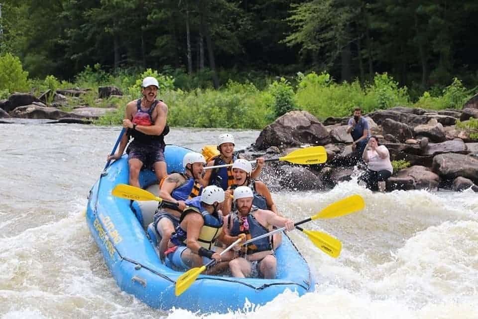 Upper Ocoee River Rafting The Big Whitewater Olympic Section Ocoee